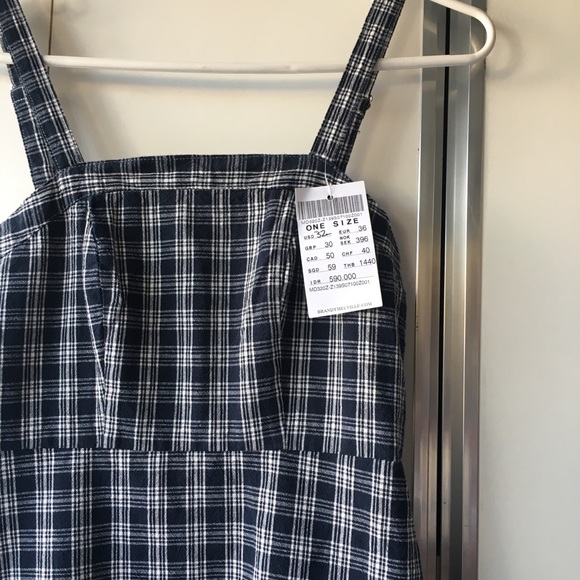 ✨NWT BRANDY MELVILLE PLAID DRESS✨ - Picture 3 of 4